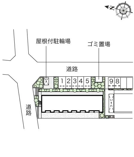 ★手数料０円★八王子市山田町　月極駐車場（LP）